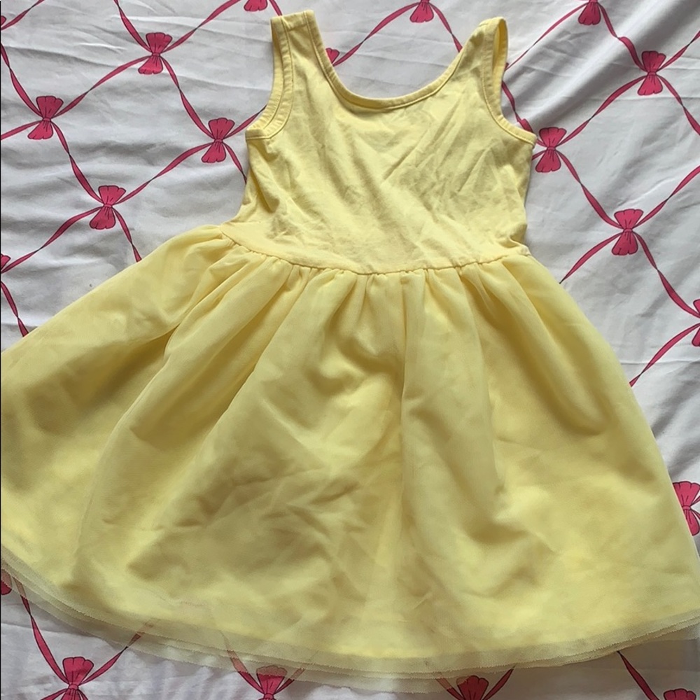 Kids 4T yellow dress